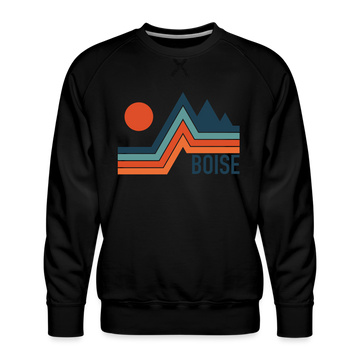 Premium Boise Sweatshirt - Men's Idaho Sweatshirt - black