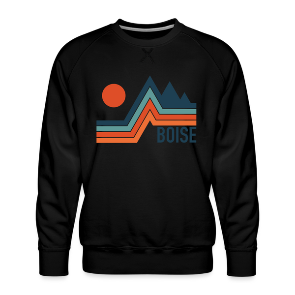 Premium Boise Sweatshirt - Men's Idaho Sweatshirt - black