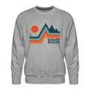 Premium Boise Sweatshirt - Men's Idaho Sweatshirt - heather grey