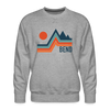 Premium Bend Sweatshirt - Men's Oregon Sweatshirt - heather grey