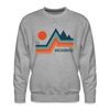 Premium Breckenridge Sweatshirt - Men's Colorado Sweatshirt - heather grey