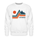 Premium Chattanooga Sweatshirt - Men's Tennessee Sweatshirt - white