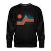 Premium Crested Butte Sweatshirt - Men's Colorado Sweatshirt - black