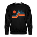 Premium Crested Butte Sweatshirt - Men's Colorado Sweatshirt - black