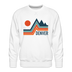 Premium Denver Sweatshirt - Men's Colorado Sweatshirt - white