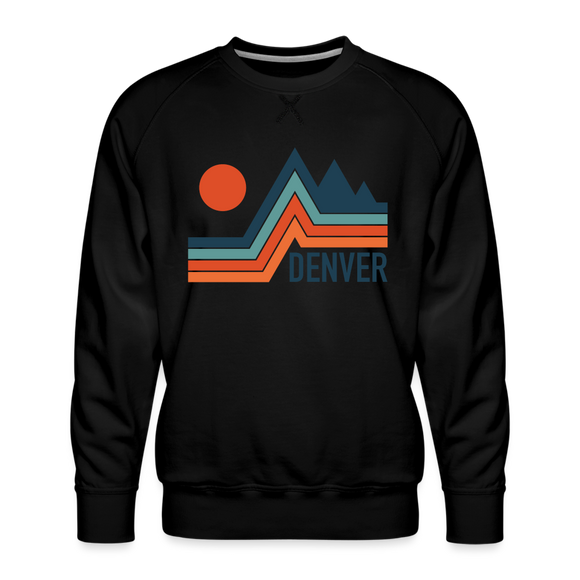 Premium Denver Sweatshirt - Men's Colorado Sweatshirt - black