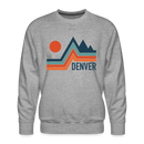 Premium Denver Sweatshirt - Men's Colorado Sweatshirt - heather grey
