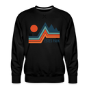 Premium Estes Park Sweatshirt - Men's Colorado Sweatshirt - black