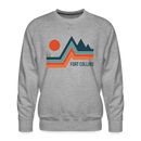 Premium Fort Collins Sweatshirt - Men's Colorado Sweatshirt - heather grey