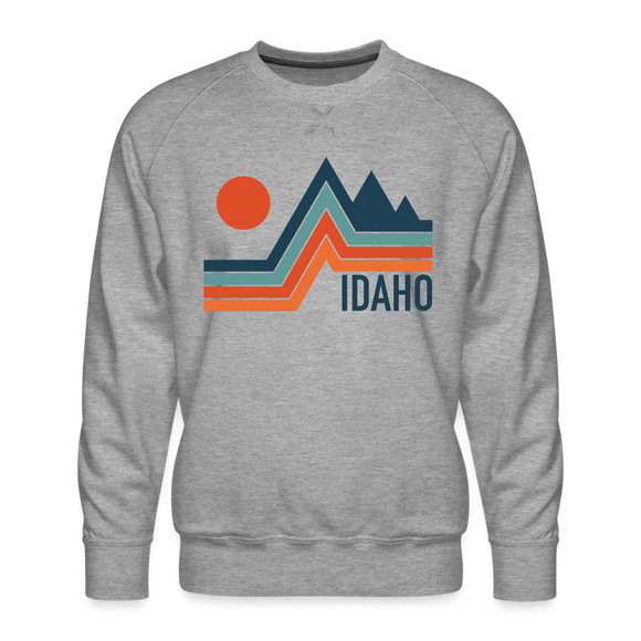 Premium Idaho Sweatshirt - Men's Sweatshirt - heather grey