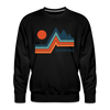 Premium Jackson Hole Sweatshirt - Men's Wyoming Sweatshirt - black