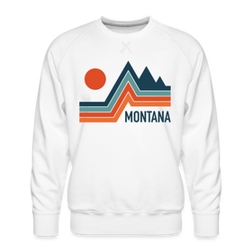 Premium Montana Sweatshirt - Men's Sweatshirt - white