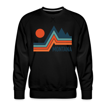 Premium Montana Sweatshirt - Men's Sweatshirt - black