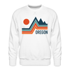 Premium Oregon Sweatshirt - Men's Sweatshirt - white