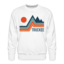 Premium Truckee Sweatshirt - Men's California Sweatshirt - white