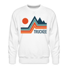 Premium Truckee Sweatshirt - Men's California Sweatshirt - white