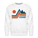 Premium Vermont Sweatshirt - Men's Sweatshirt - white