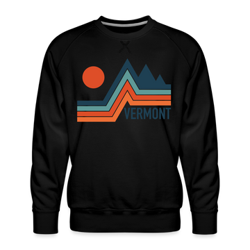 Premium Vermont Sweatshirt - Men's Sweatshirt - black