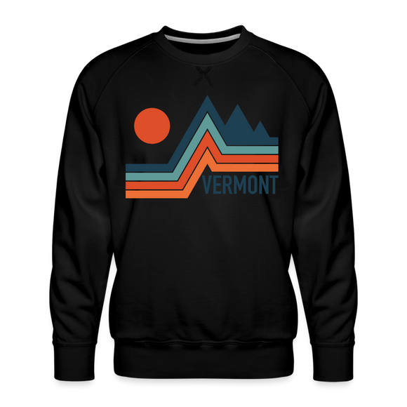 Premium Vermont Sweatshirt - Men's Sweatshirt - black