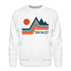 Premium Sun Valley Sweatshirt - Men's Idaho Sweatshirt - white