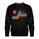 Premium Sun Valley Sweatshirt - Men's Idaho Sweatshirt - black