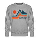 Premium Sun Valley Sweatshirt - Men's Idaho Sweatshirt - heather grey