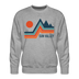 Premium Sun Valley Sweatshirt - Men's Idaho Sweatshirt - heather grey