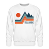 Premium Telluride Sweatshirt - Men's Colorado Sweatshirt - white