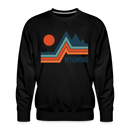 Premium Wyoming Sweatshirt - Men's Sweatshirt - black