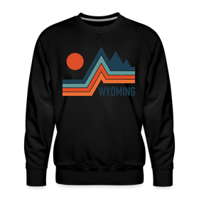 Premium Wyoming Sweatshirt - Men's Sweatshirt - black