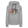 Premium Women's Alta, Utah Hoodie - heather grey