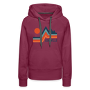 Premium Women's Asheville, North Carolina Hoodie - burgundy