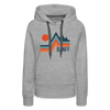 Premium Women's Banff, Canada Hoodie - heather grey