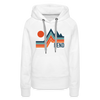 Premium Women's Bend, Oregon Hoodie - white