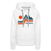 Premium Women's Breckenridge, Colorado Hoodie - white