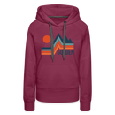 Premium Women's Golden, Colorado Hoodie - burgundy