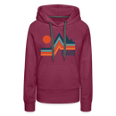 Premium Women's - Idaho Hoodie - burgundy