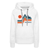 Premium Women's Jackson Hole, Wyoming Hoodie - white
