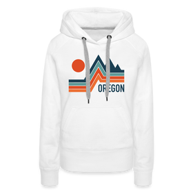 Premium Women's - Oregon Hoodie - white
