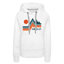 Premium Women's Sun Valley, Idaho Hoodie - white