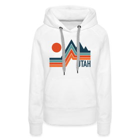 Premium Women's - Utah Hoodie - white