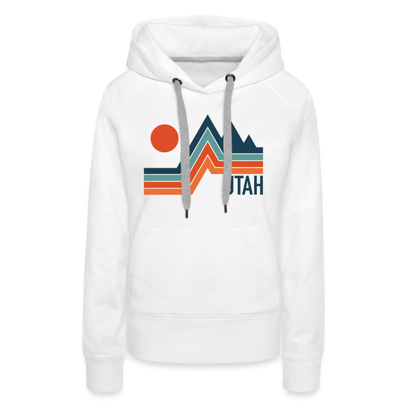Premium Women's - Utah Hoodie - white