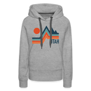 Premium Women's - Utah Hoodie - heather grey
