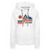 Premium Women's - Vermont Hoodie - white