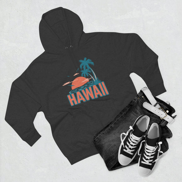 Premium Hawaii Hoodie - Palm Tree Unisex Sweatshirt
