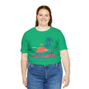 Southampton, New York T-Shirt - Retro Palm Tree & Beach Unisex Southampton Shirt-55