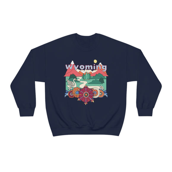 Wyoming Sweatshirt - Boho / Hippie Unisex