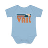 Vail Baby Bodysuit - Retro Mountain Vail, Colorado Baby Bodysuit