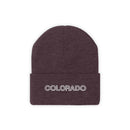 Colorado Beanie - Adult Embroidered Colorado Knit Hat-25