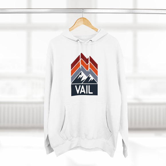 Premium Vail, Colorado Hoodie - Retro Unisex Sweatshirt